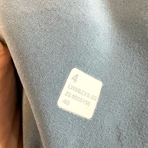 Lululemon Softstreme High Rise Straight Leg Crop utility blue athletic summer 4 - Picture 10 of 15